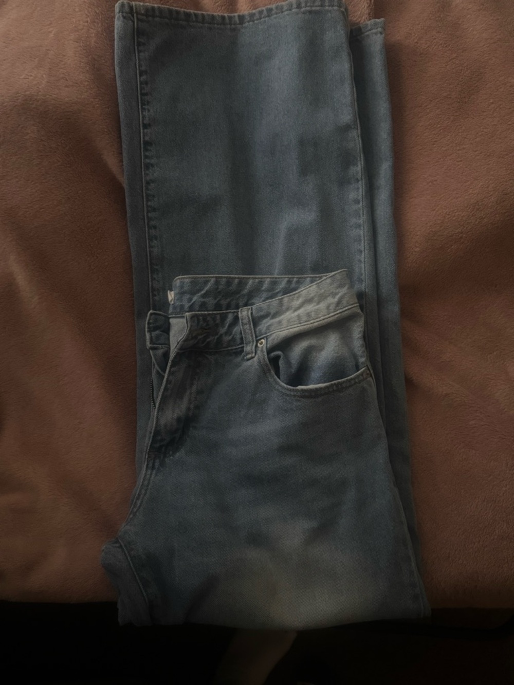 Men's Classic Light Blue Denim Jeans